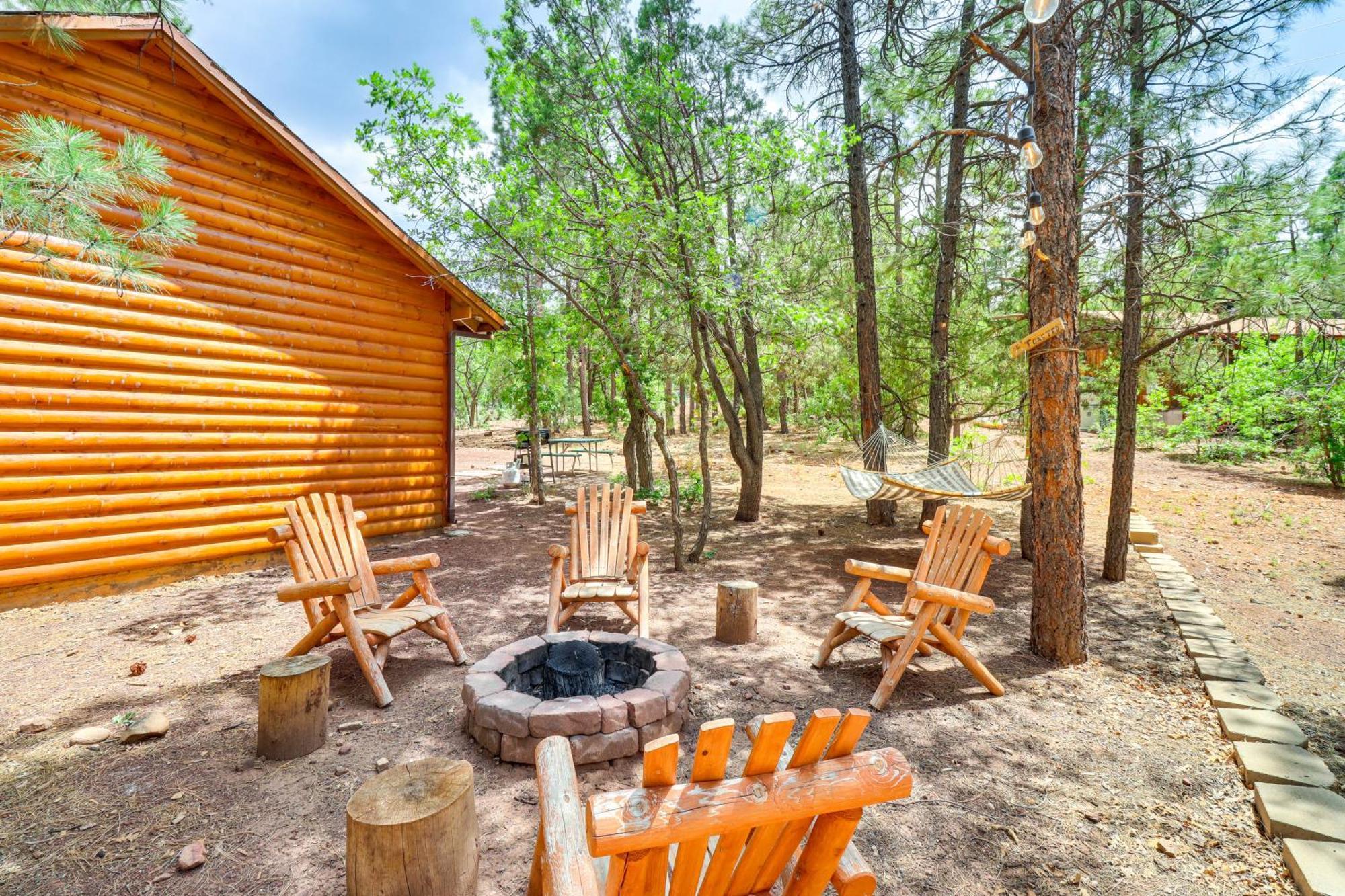 Show Low Cabin With Bbq And Fire Pit Pets Welcome! 외부 사진