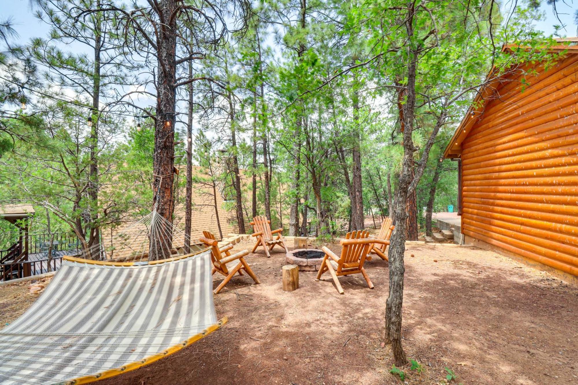 Show Low Cabin With Bbq And Fire Pit Pets Welcome! 외부 사진