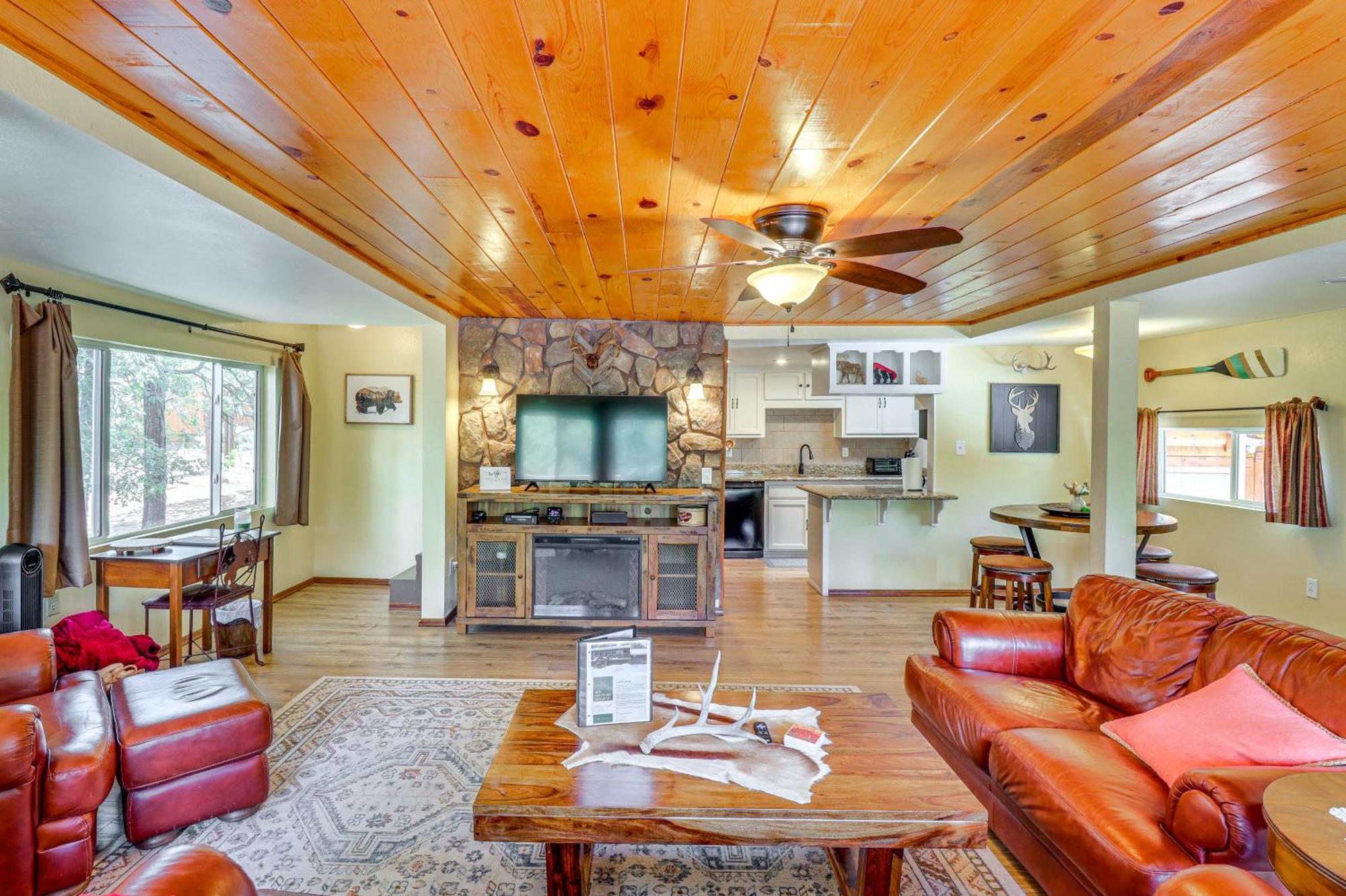 Show Low Cabin With Bbq And Fire Pit Pets Welcome! 외부 사진